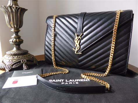 ysl envelope chain bag large|YSL small envelope crossbody bag.